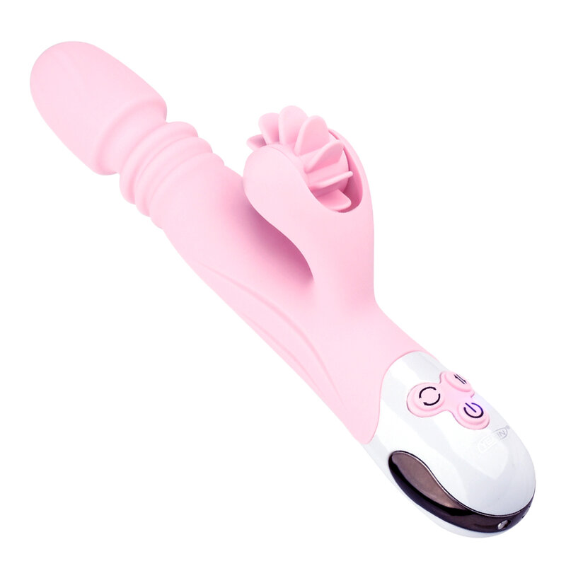 Vibrador de lengua Oral, producto de masturbación sexual estimulante para mujer, rueda rodante, lengua, lamer, coqueteo, punto G