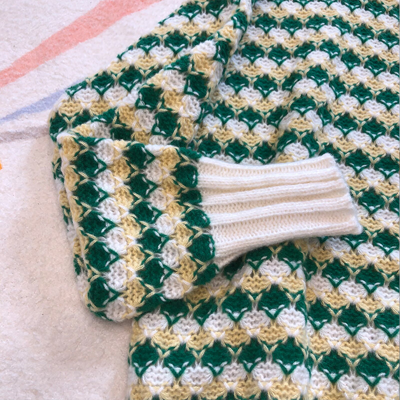 DAYIFUN – pull tricoté en fourrure Imitation vison pour femme, col rond, ample, décontracté, haut chaud