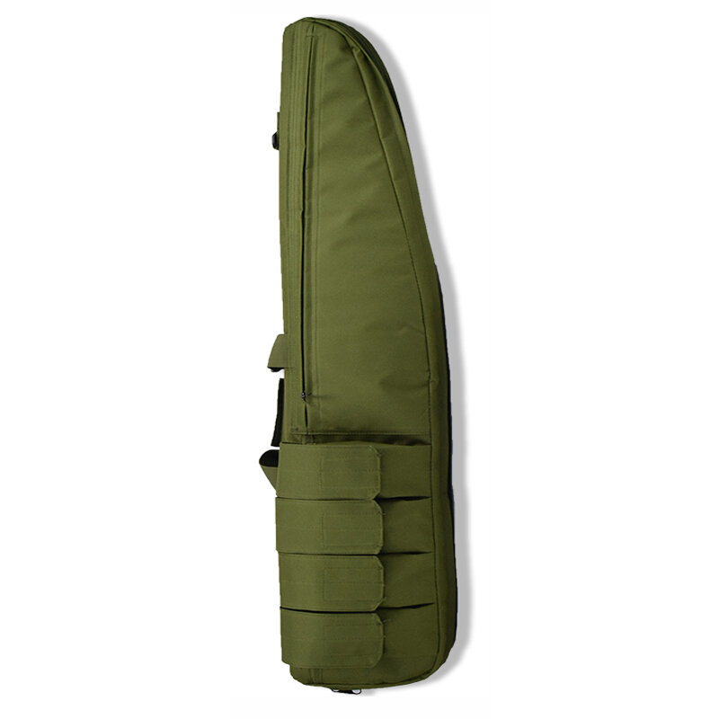Saco de arma tático 118cm airsoft caça tiro arma sniper rifle âmbito caso carry sacos esporte ao ar livre ombro mochila