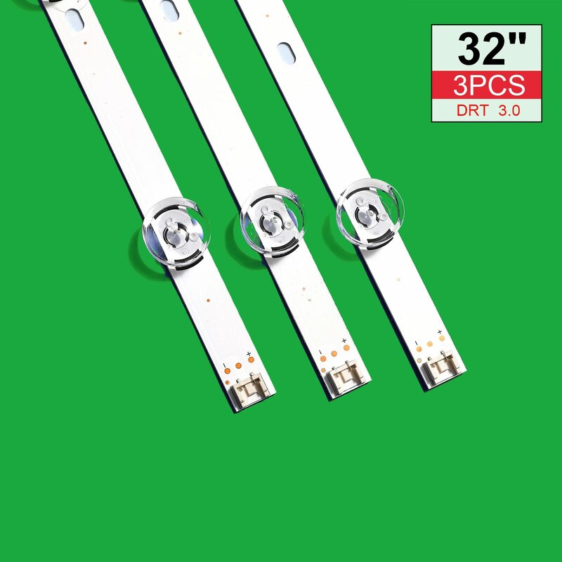 Nuevo 3 uds * 6LED 590mm tira de LED para iluminación trasera bar compatible con LG 32LB561V UNI, un B 32 pulgadas DRT 3,0 32 B 6916l-2223A 6916l-2224A