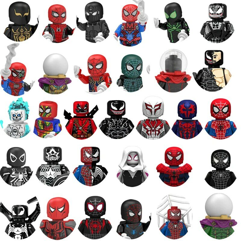 Hasbro Avengers Wonder Bouwstenen Spiderman Gwen Stacy Action Figures Bakstenen Educatief Speelgoed Geschenken