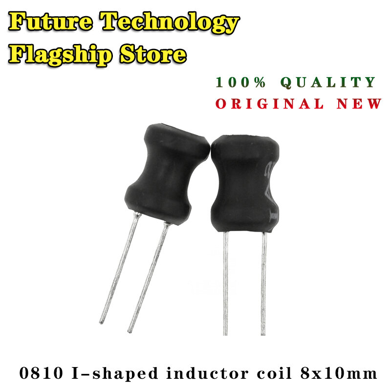 10 stücke/lot 0810 Inductor Spule 8*10mm 47UH/100UH/150UH/220UH/330UH/470UH/1MH/10MH/4,7 MH Standard