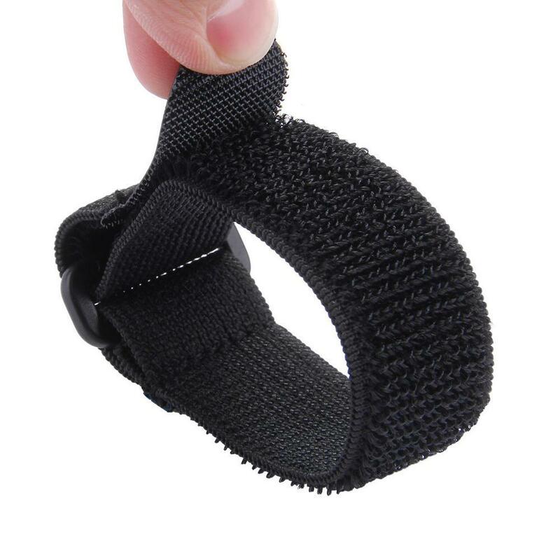 Cinturino da polso in Nylon da 25CM con fibbia in Velcro cravatta appiccicosa per telecomando WiFi per accessori GoPro Hero bracciale per montaggio su fotocamera