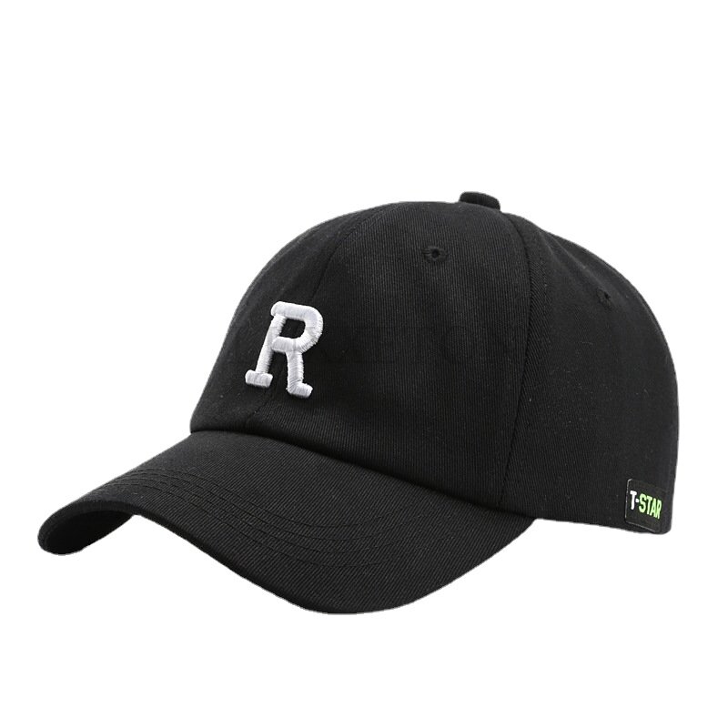 Boné de beisebol para mulheres e homens moda letra R Snapback chapéu casual hip hop chapéus 2023 verão viseiras caps unisex