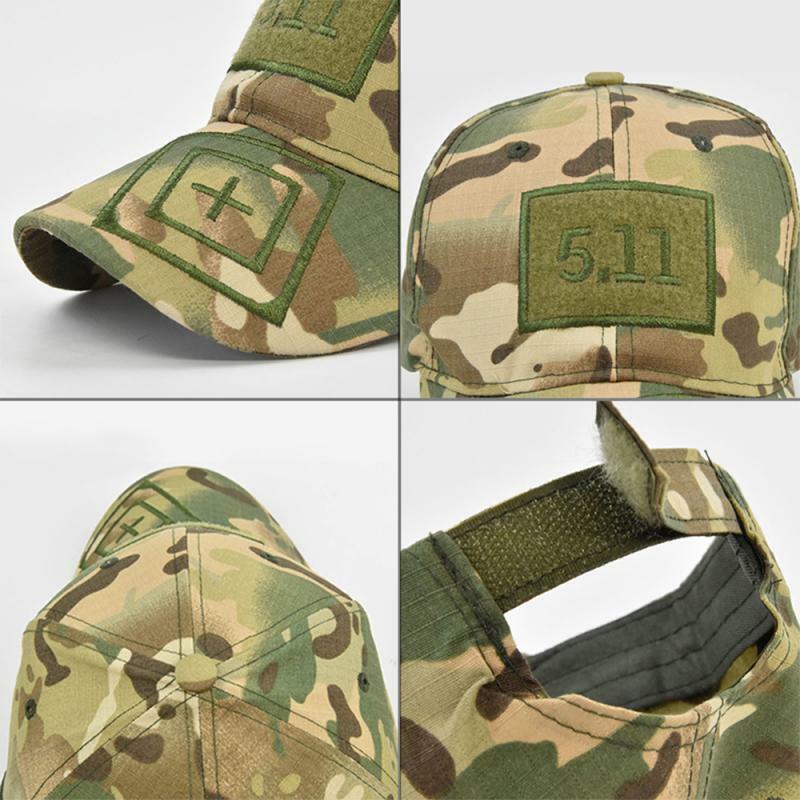 Men Baseball Caps Army Tactical Camouflage Cap Outdoor Jungle Hunting Snapback Hat For Women Bone Dad Hat Hiking Trucker Hats