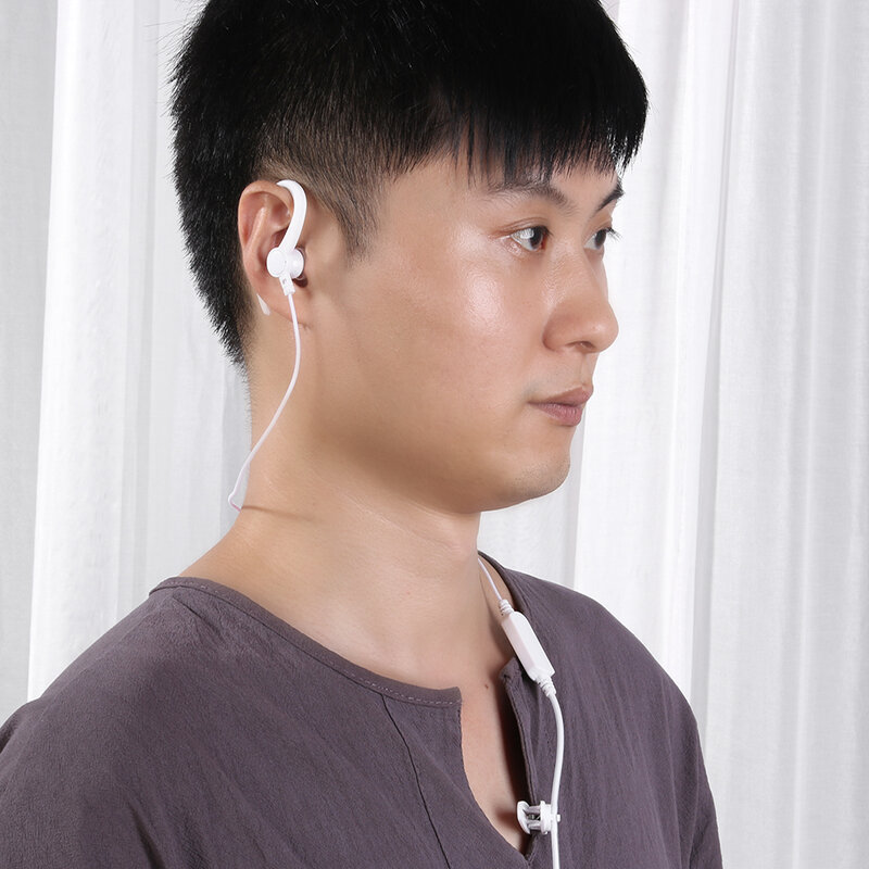 Walkie-talkie PTT de 1,2 m, auriculares con micrófono para Radio Xiaomi Mijia 1S