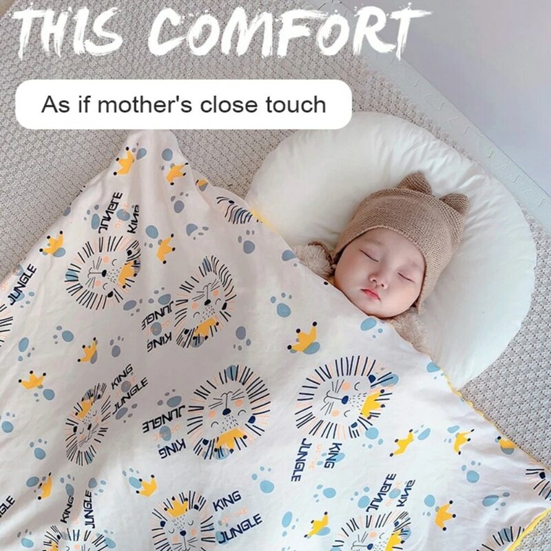 Weixinbuy Newborn Sleepsack Hug Quilt Thickened Baby Blanket Cotton Swaddle Wrap Baby Velvet Swaddle