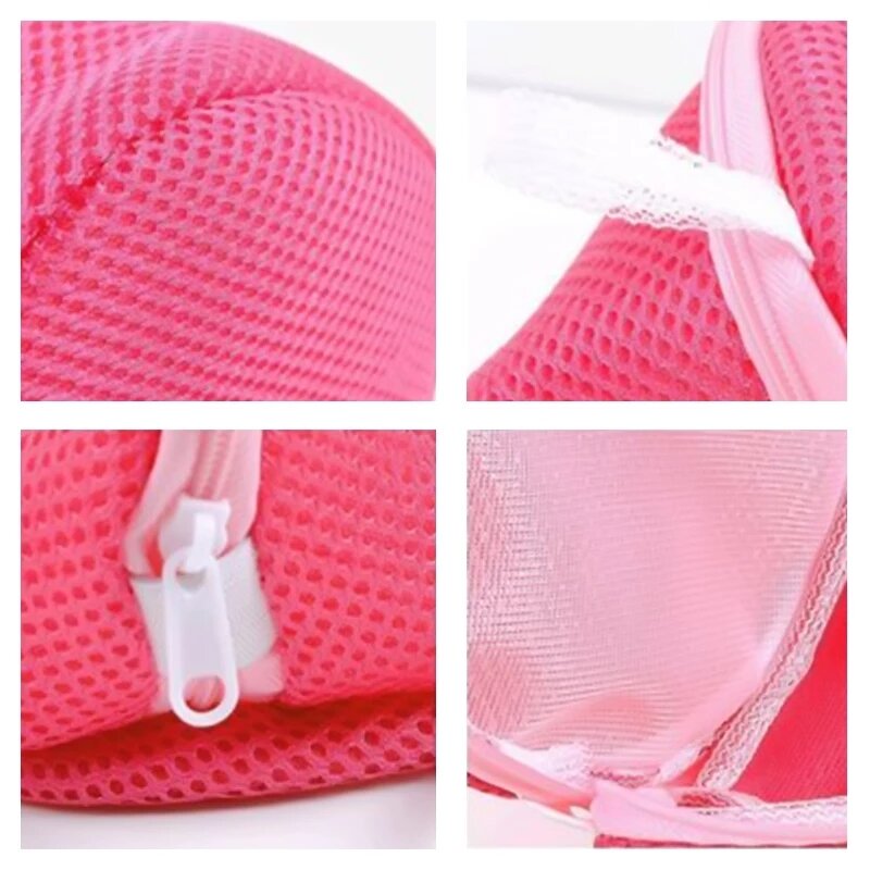 현대 패션 높은 품질 여성 브래지어 세탁 란제리 양말 보호기 보호 메쉬 작은 워시 가방 지퍼 주최자 가방