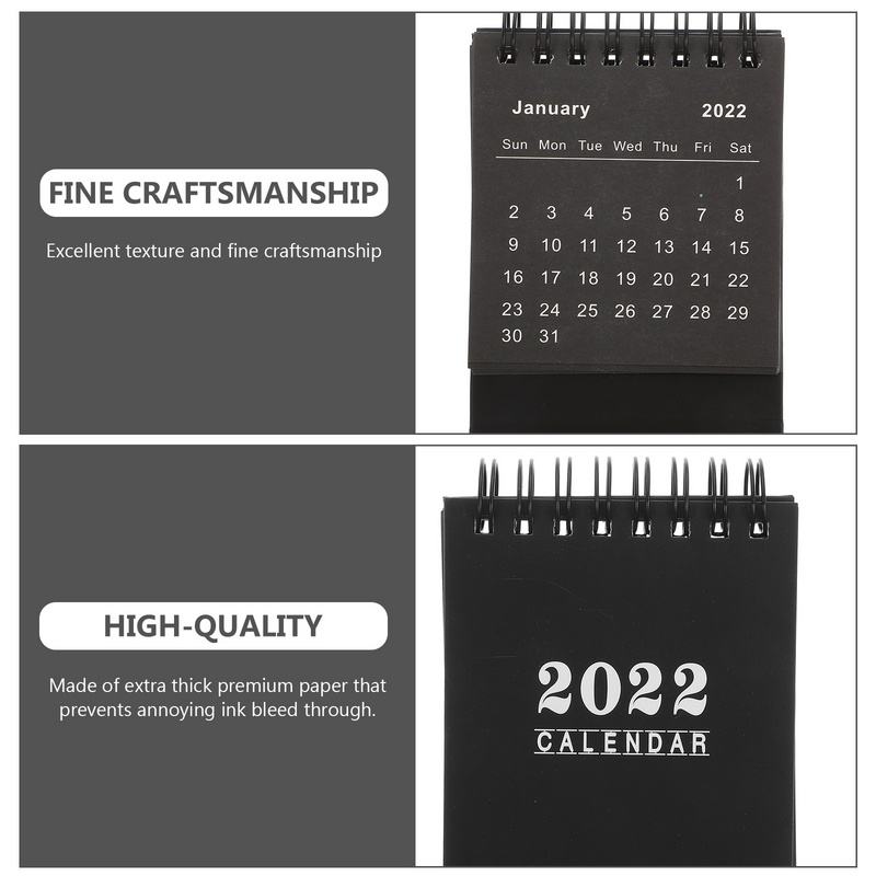 Календарь 2022, настольный мини-настольный офисный стоячий планировщик, маленький 2021 ежемесячный год, настольный бумажный новый ежедневный к...