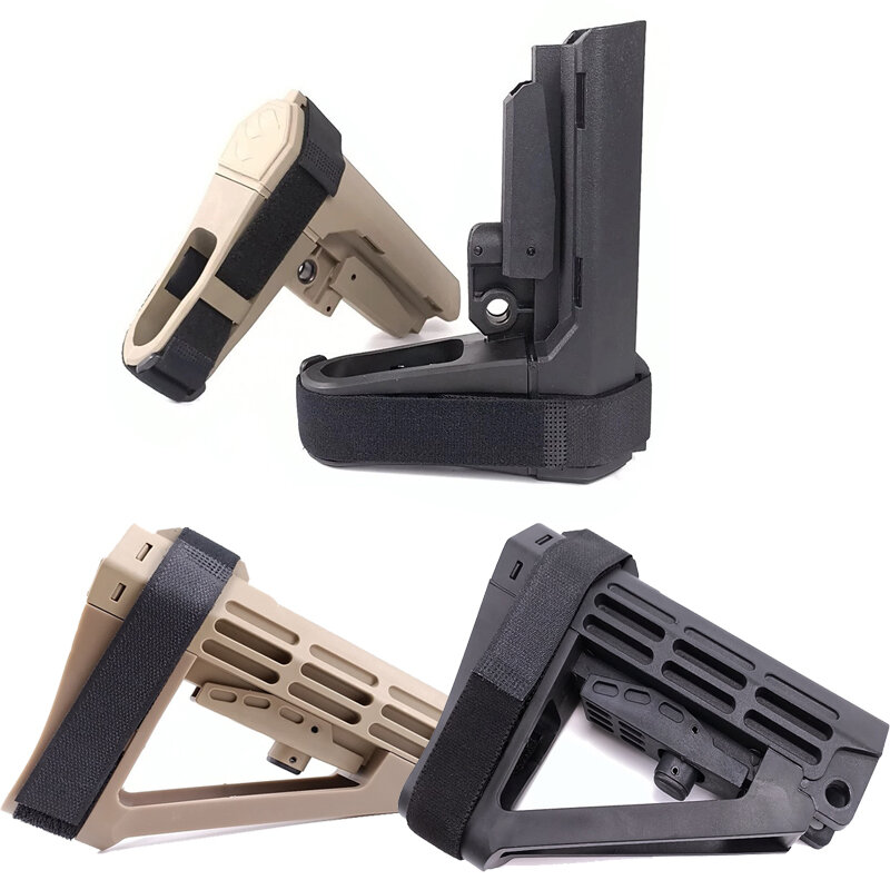 Nuovo Tactical M4 AR15 Nylon Stock accessori di ricambio attrezzature tattiche giocattoli pistole armi da fuoco Foregrip Buttstock Brace Parts