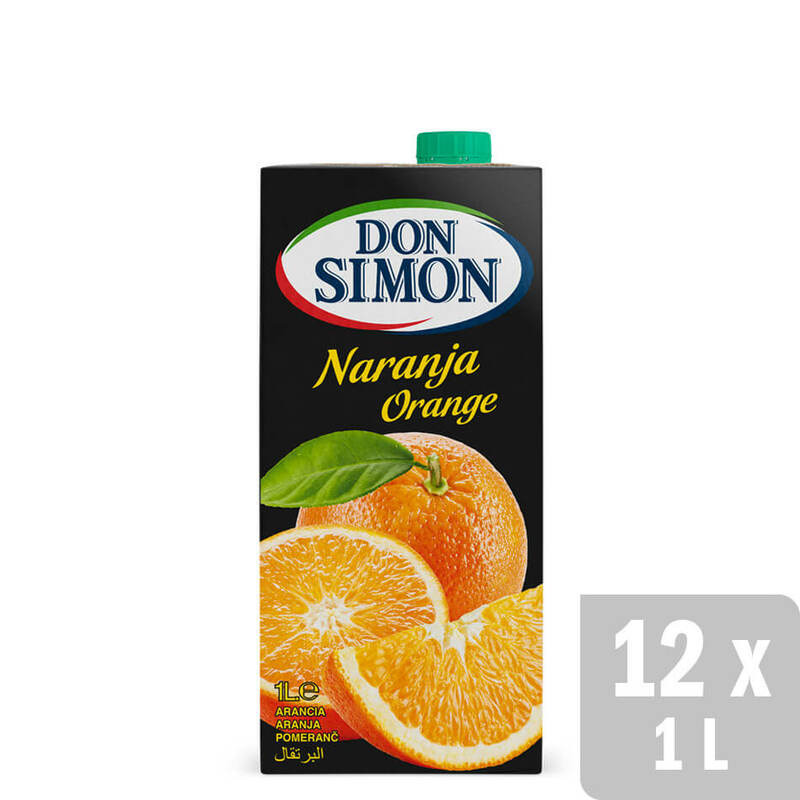 Апельсиновый сок, фруктовый сок 12 шт. X 1 л Don Simon