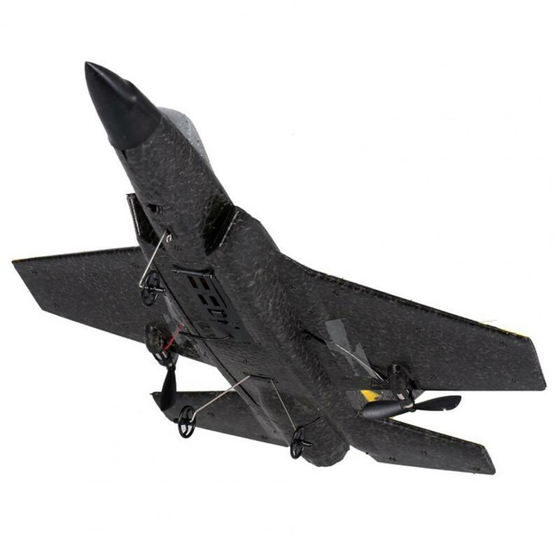 글라이더 비행기 RC 글라이더 비행기 고정 날개 2 채널 6 축 자이로 스코프 모델, 원격 제어 항공기 착륙 생일 선물