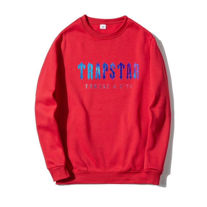 Mężczyźni streetwear wysokiej jakości bluza z kapturem nowa Trapstar London męska marka odzież bluza męska wycięcie pod szyją ciepłe bluzy z kapturem