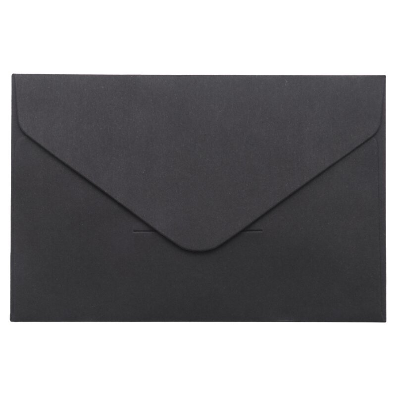 20PCS Classical Kraft Blank Mini Paper Window Envelopes Wedding Invitation Envelope Gift Envelope