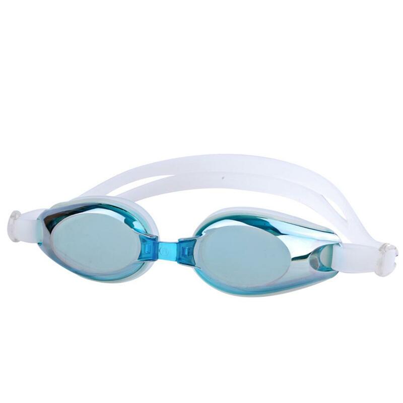 Swimming Goggles Waterproof Anti-fog Swimming Plating Adjustable Headband Swim Glasses Eyewear Outdoor Water Sports Equipment