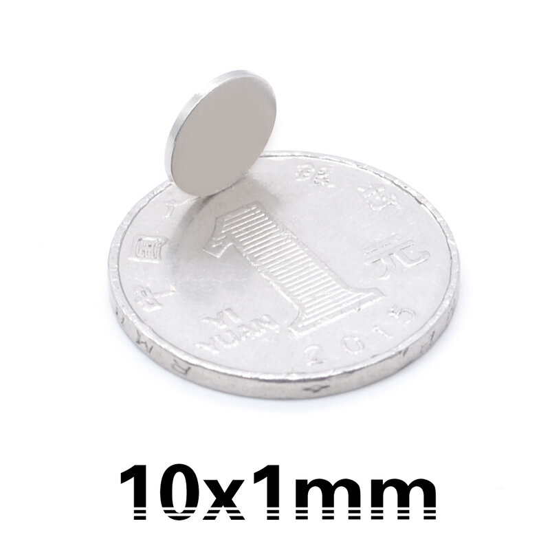 20/50/100/200/500/1000pcs 10x1 Super Powerful Strong Bulk Round NdFeB Neodymium Disc Magnets Dia N35 Rare Earth Magnet 10*1 new