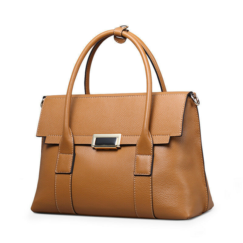 2022 Versatile Large Capacity Ladies Genuine Leather Handbag Shoulder Bag For Women Messenger Bag