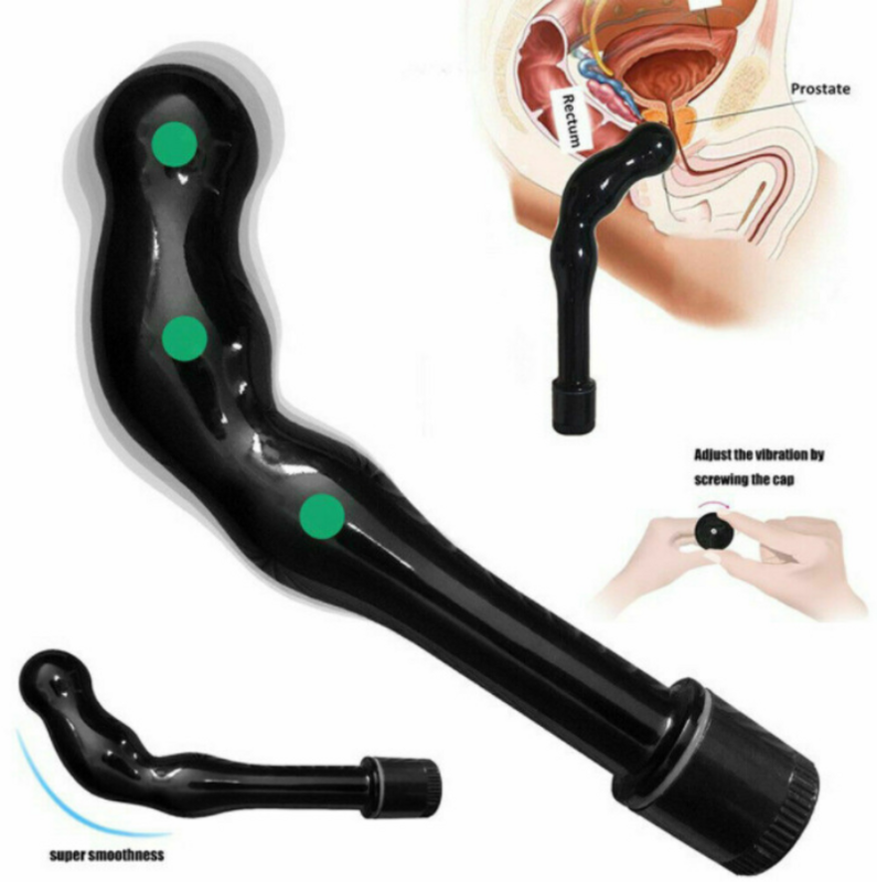 Vibratore anale G Spot prostata prostata sessuale vibrante Butt Plug macchina del sesso per gli uomini masturbatore maschile giocattoli adulti del sesso