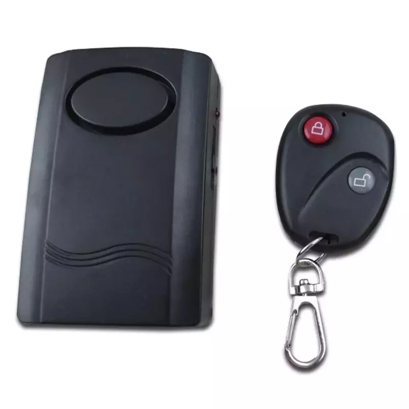 1 Set Alarm Skuter Motor Universal 120db Sistem Keamanan Alarm Anti-maling Rumah Mobil Motor dengan Penghapusan Tanpa Kabel