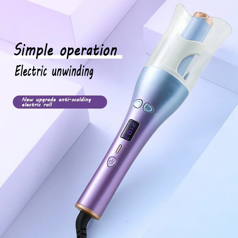 Automatic Hair Curlers Rollers Machine Multifunctional Hair Curler Auto Rotating Curling Iron Home Magic Curling Styling Tool
