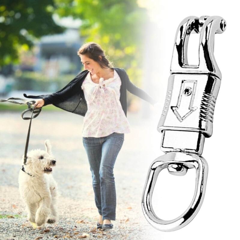 Horse Rein Hooks Equestrian Panic Hook Zinc Alloy Panic Snap Hook Rotatable Quick Release Buckle Clips Horse Riding Accessories