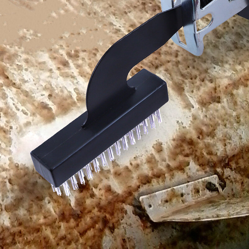 Nowy przewód szczotka Rust Paint Metal Cleaner uniwersalna szczotka usuwanie rdzy narzędzie do szlifowania skrobak z węglików spiekanych piła szablasta