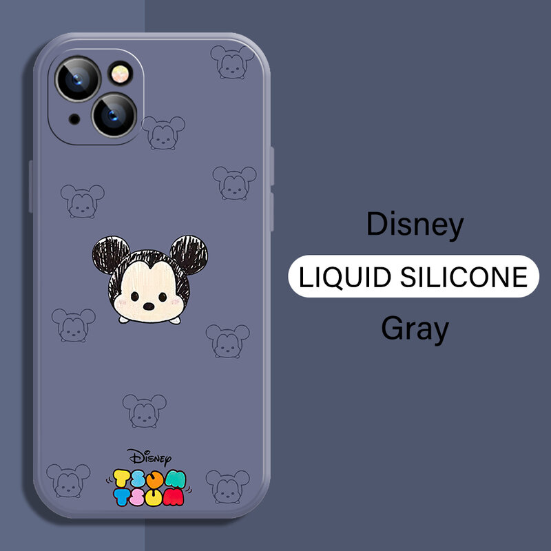 Mickey Mouse Anime etui na telefon iPhone 11 12 13 Pro MAX Mini 6 6S 7 8 Plus X XR XS MAX SE 2020 miękkiego silikonu Funda tylna okładka