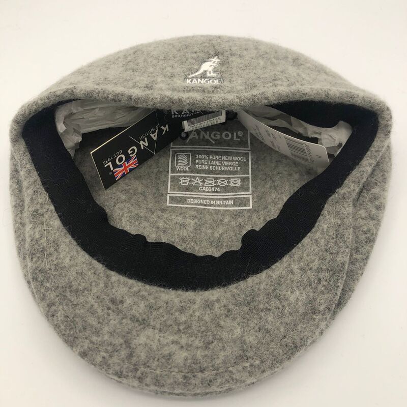 Original kangol tropic 504 lã boina boné masculino feminino lã chapéu moda senhoras cor sólida casual chapéus outono e inverno boinas