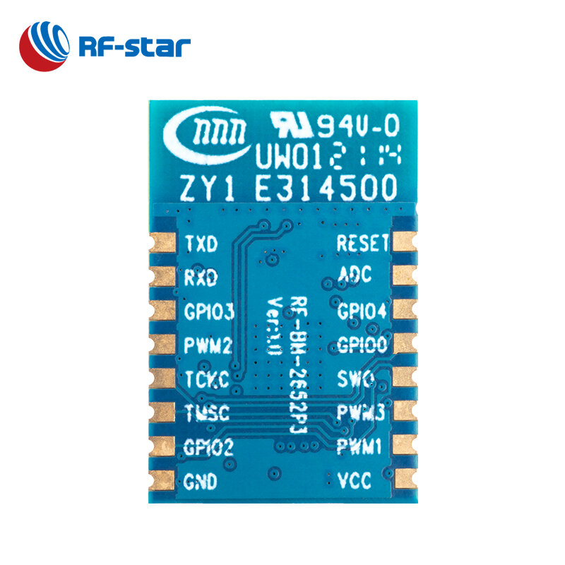 CC2652P 20 dBm IPEX PCB Antenne ZigBee 3,0 BLE 5,1 Modul Multi-Protokoll CC2652P Transceiver RF-BM-2652P2