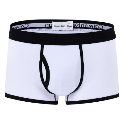 Personalize o seu logotipo pantalones cortos hombres ropa interior transpirável suave de los boxeadores de calções boxer
