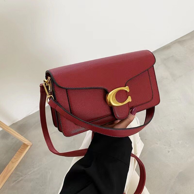 Маленькая ретро-сумка с массовой текстурой, новая женская сумочка через плечо, современная модная маленькая квадратная сумка