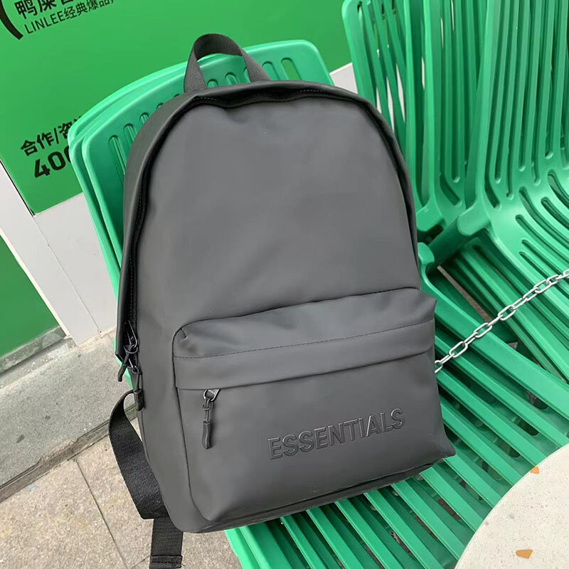 Essentials moda mochilas de viagem à prova dlarge água de grande capacidade mochilas de estudante de alta qualidade sacos de computador