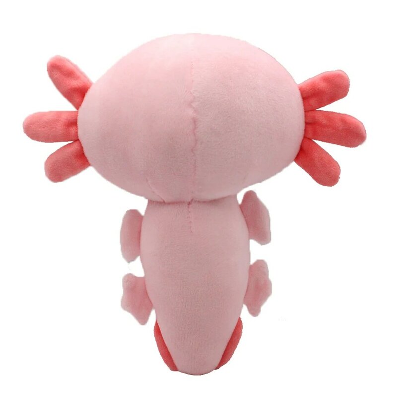 최신 만화 플러시 Axolotl 플러시 장난감, 귀여운 동물 Axolotl 플러시 피규어 인형 장난감 만화 핑크 Axolotl 봉제 인형 선물