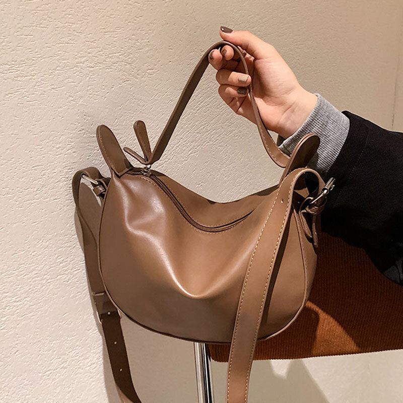 Сумки 2021 новинка осень ретро модная Женская Роскошная высококачественная повседневная простая универсальная сумка через плечо сумка-месс...