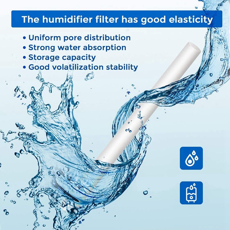 40 Pieces Humidifier Sticks Filter Refill Sticks Wicks Replacement For Portable Personal USB Powered Humidifiers In Home