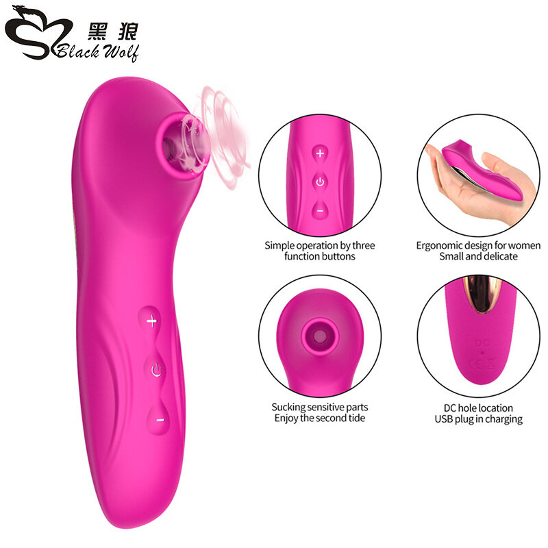 Klitoris Sucker Vibrator Nippel G Spot Saugen Blowjob Klitoris Erotische Stimulator Weibliche Masturbator Sex Spielzeug für Frauen Sex Spielzeug