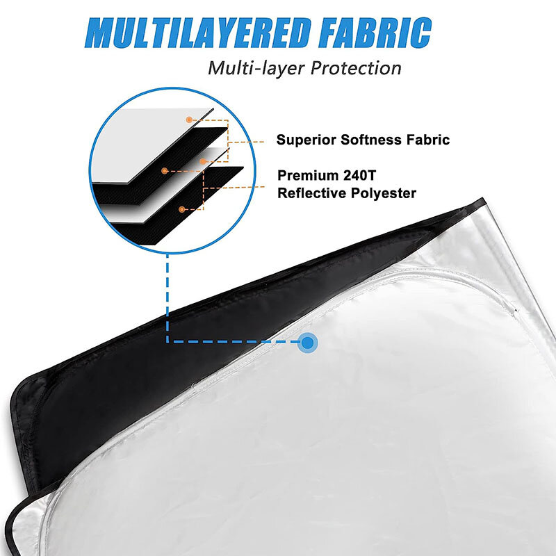 Parasol plegable para parabrisas delantero, Protector personalizado para Honda CRV, accesorios para 2023, 2022, 2021, 2020, 2019, 2018, 2017