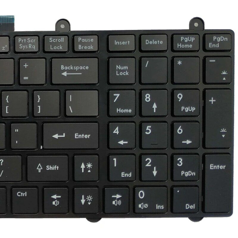 US tastiera del computer portatile per MSI GP60 GP70 CR70 CR61 CX61 CX70 CR60 GE70 GE60 GT60 GT70 GX60 GX70 0NC 0ND 0NE 2OC Pieno retroilluminazione di colore