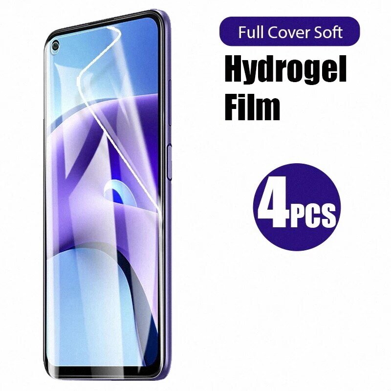 4Pcs Hydrogel Film Voor Xiaomi Mi 11 Ultra 10 Ultra Lite 5G Screen Protector Op De Xiaomi Mi note 10 Lite Pro Systeem Niet Glas