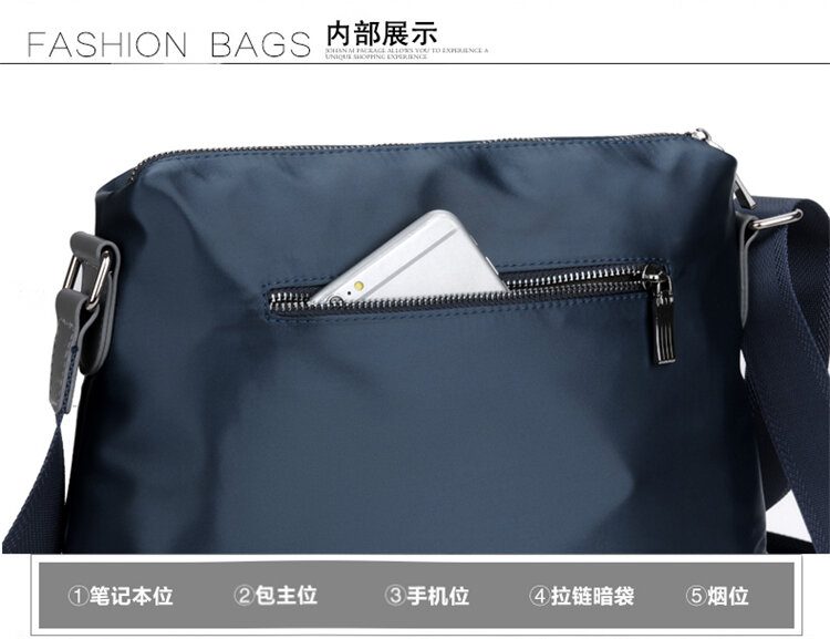 Vintage Messenger Bag Men Shoulder Crossbody Handbag Male Bags Fashion bag for men sling bag  bolso de hombre nylon сумка purses