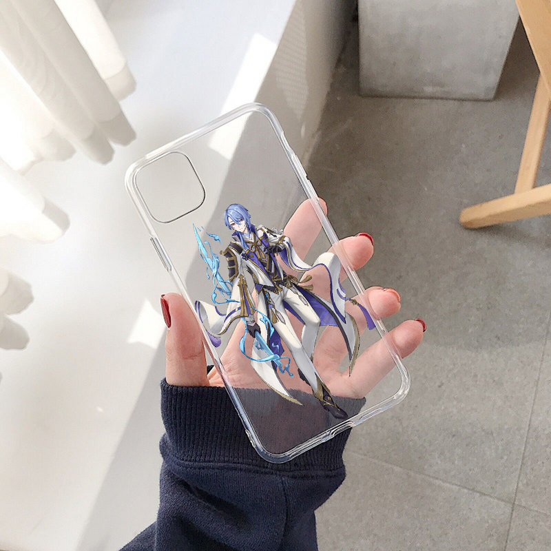 Чехол для телефона Genshin Impact Kamisato Ayato для Huawei Honor 6 7 8 9 10 10i 20 A C X Lite Pro Play, прозрачный трендовый Модный чехол