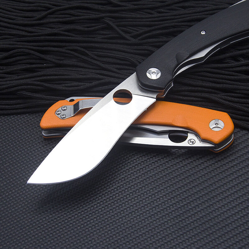Outdoor Tactical Folding Knife Camping Safety Self-defense Multifunctional Military  Knives Portable Pocket  EDC Tool
