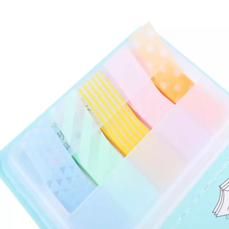 Materiale scolastico note Memo Pad Paster Stickers Kawaii Candy pennarelli colorati per taccuini pagina indice bandiera adesiva all'ingrosso