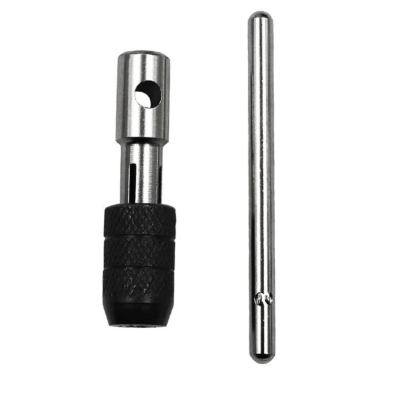 9 pçs chave da torneira M3-M6 torneira de metal broca titular rosca macho fêmea mecânica ferramentas oficina cabeça impacto carpintaria ferramentas manuais