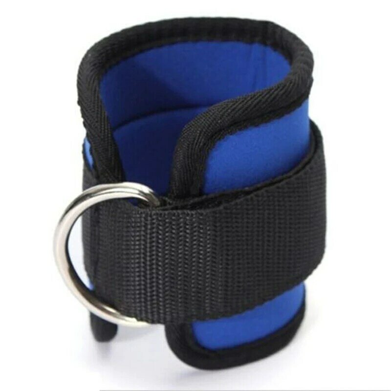 Ankle Strap D-ring Thigh Leg Pulley Gym Weight Lifting Multi Cable Attachment HV Braces & Supports