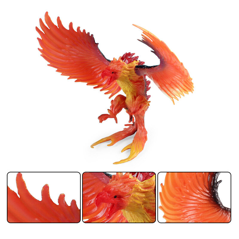 Novo modelo animal mítico dragão estatueta warcraft firehawk dragão brinquedo minifigure figura de ação coleção das crianças brinquedo presentes