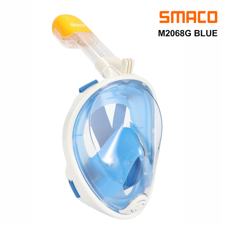 Smaco Snorkelen Masker/Apparatuur Duiken Masker Full Face Snorkel Maskers Onderwater Snorkelen Bril Zwemmen Apparatuur Aldul