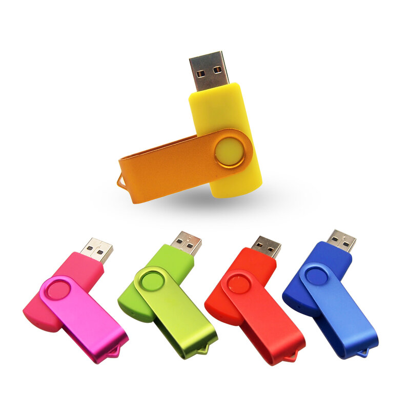 USB-флеш-накопитель в металлическом корпусе, 4/8/16/32/64 ГБ, 20 шт./лот