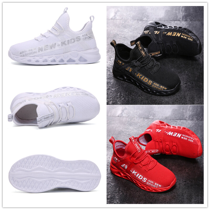 Scarpe per bambini Sneakers per ragazzo scarpe sportive Casual di nuova moda per bambini scarpe da Tennis comode da Tennis traspiranti