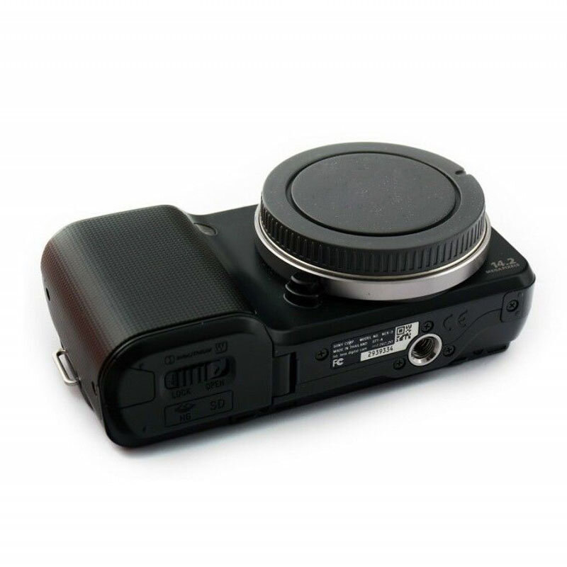 Capa do corpo da câmera + tampa traseira da lente para sony e-mount a6500 a6000 a7r a7s NEX-7 6 5